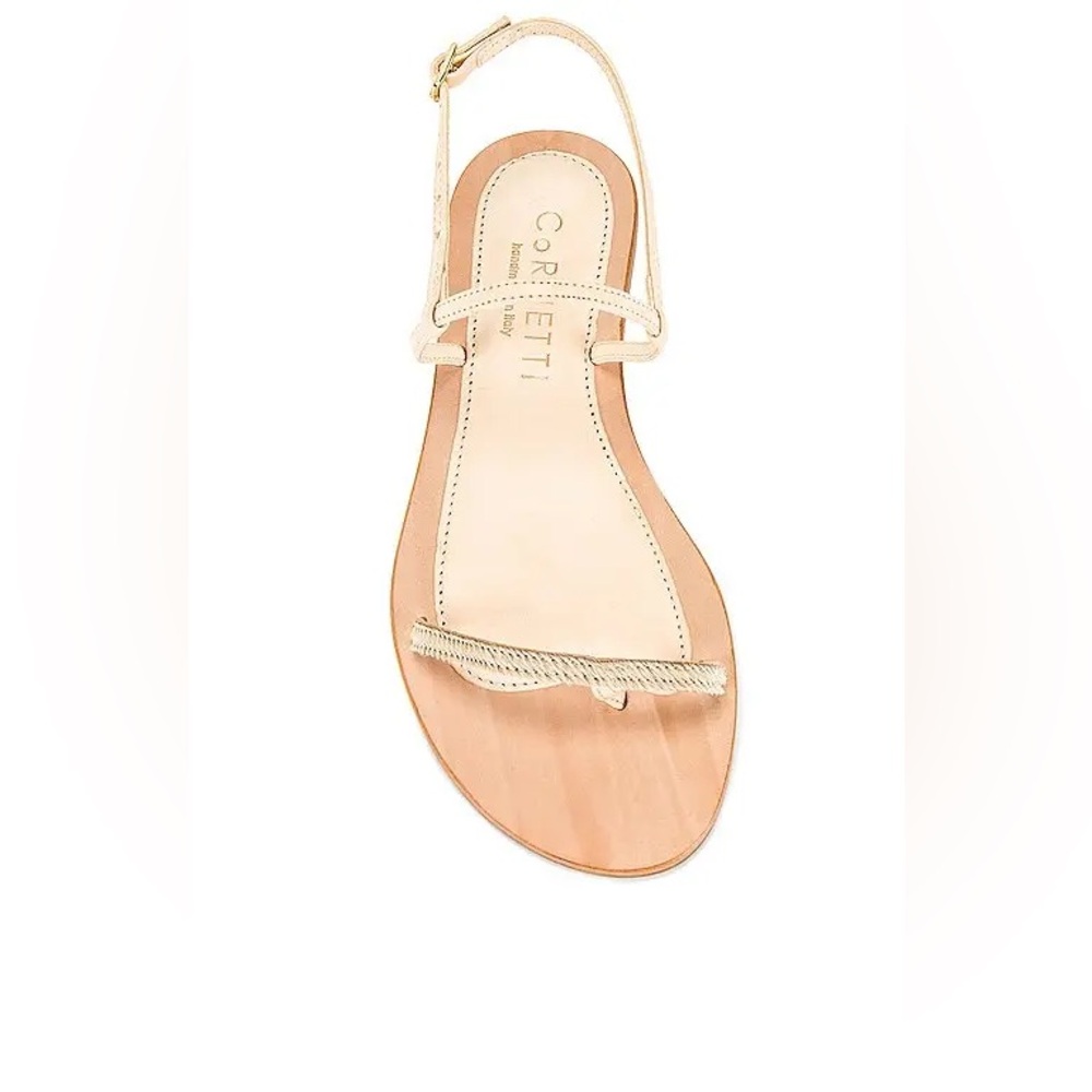 CORNETTI  Laura Sandalnude - Beige & Natural Size 6